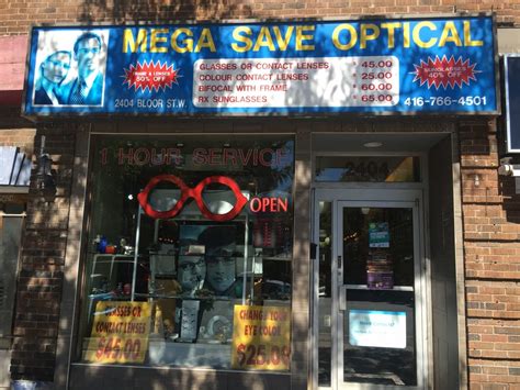 Mega Save Optical, Toronto, ON .